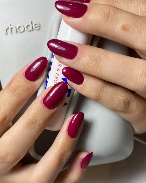 spring nail polish colors 2026 berry nails