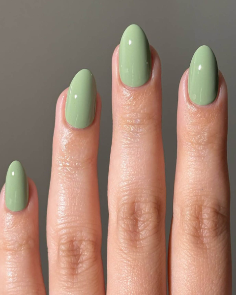 spring 2026 nail color trends matcha milk polish