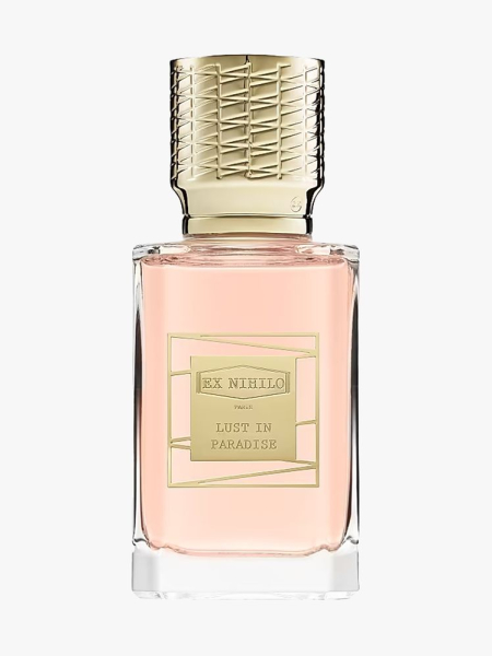 Ex Nihilo Lust in Paradise Eau de Parfum in branded component on a light gray background